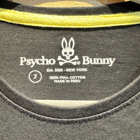 Psycho Bunny Black T-Shirt for Men XL - Picture 3 of 4